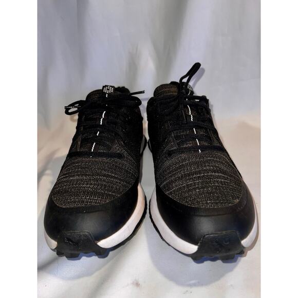 PUMA FUSION MENS SPIKELESS MESH GOLF SHOES SNEAKERS BLACK SIZE 8 - Picture 2 of 8